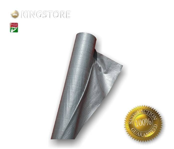 Kingstore lemezek  ISOFOL szőtt, extraerős tetőfólia - 1,5 x 50 m - ezüst tetőfóliák cserepeslemezhez 0