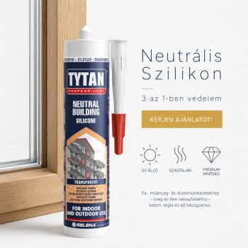TYTAN Neutrális szilikon színtelen