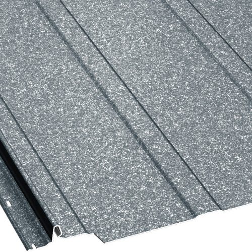 Cserepeslemez Retro panel Plus Vasszürke GrandeMat 0.50 MM