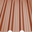 T35 Trapézlemez Ral8004 Rézbarna fényes 0.45 MM