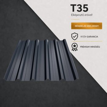 T35 Trapézlemez Ral7016 Antracitszürke Matt 0.50 MM