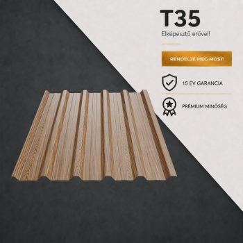 T35 Trapézlemez Famitás Paliszander Aranytölgy 0.45 MM