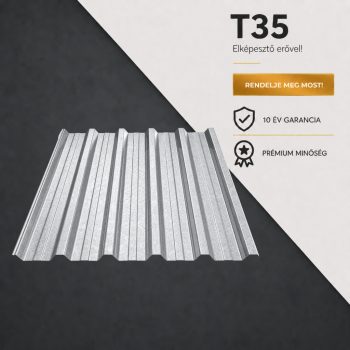 T35 Trapézlemez Horganyzott 0.40 MM