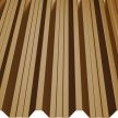 T45 Trapézlemez Ral8003 Agyagbarna fényes 0.45 MM