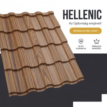   HELLENIC 35 Cserepeslemez Famintás Paliszander Aranytölgy 0.45MM