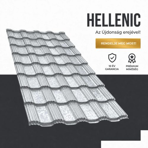 HELLENIC 35 Cserepeslemez Horganyzott 0.60 MM