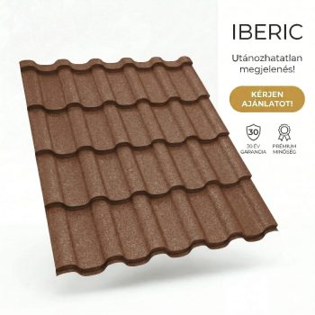 IBERIC 35 Cserepeslemez Rézbarna Ral8017 GrandeMat 0.50 MM