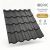 IBERIC 35 Cserepeslemez Fekete Ral9005 GrandeMat 0.50 MM