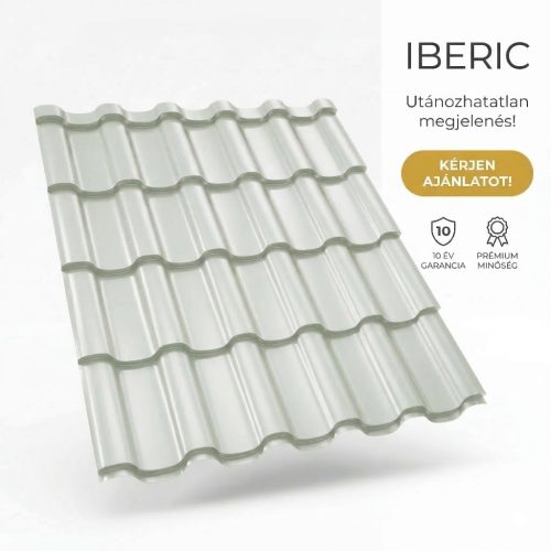 IBERIC 35 Cserepeslemez Szürkésfehér Ral9002 0.50 MM fényes