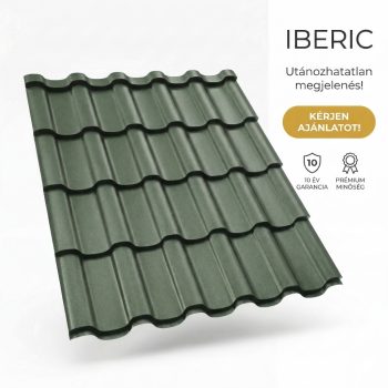IBERIC 35 Cserepeslemez Krómzöld ral6020 Matt 0.50 MM