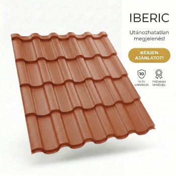 IBERIC 35 Cserepeslemez Rézbarna Ral8004 Matt 0.50 MM