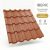 IBERIC 40 Cserepeslemez Rézbarna Ral8004 Matt 0.50 MM