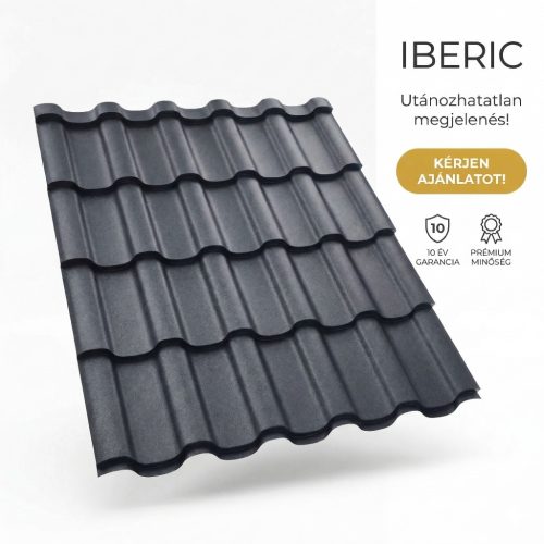 IBERIC 35 Cserepeslemez Antracitszürke Ral7016 Matt 0.60 MM