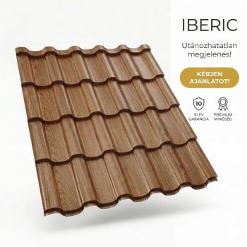   IBERIC 40 Cserepeslemez Famintás Paliszander Aranytölgy 0.45MM