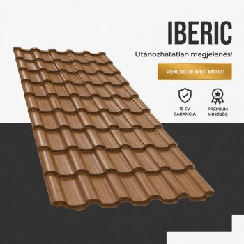   IBERIC 40 Cserepeslemez Famintás Paliszander Aranytölgy 0.45 MM