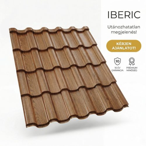 IBERIC 40 Cserepeslemez Famintás Paliszander Aranytölgy 0.45MM
