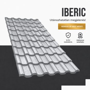 IBERIC 40 Cserepeslemez Horganyzott 0.45 MM