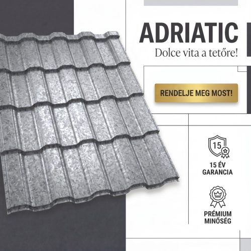 ADRIATIC 35 Cserepeslemez Horganyzott 0.45 MM