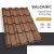 BALCANIC 35 Cserepeslemez Ral8004 Rézbarna GrandeMat 0.50 MM