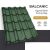 BALCANIC 40 Cserepeslemez Ral6005 Mohazöld GrandeMat 0.50 MM