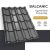 BALCANIC 35 Cserepeslemez Ral7024 Grafitszürke fényes 0.45 MM