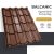 BALCANIC 35 Cserepeslemez Ral8017 Csokoládébarna fényes 0.45 MM