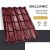 BALCANIC 40 Cserepeslemez Ral3005 Borvörös fényes 0.50 MM