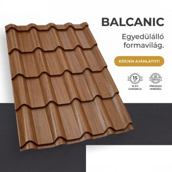   BALCANIC 35 Cserepeslemez Famintás Paliszander Aranytölgy 0.50MM