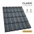 CLASIC 35 Cserepeslemez Vasszürke Ral7011 GrandeMat 0.50MM
