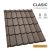 CLASIC 40 Cserepeslemez Szürkésbarna Ral8019 GrandeMat 0.50MM