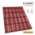 CLASIC 35 Cserepeslemez Barnásvörös Ral3011 0.45 MM fényes