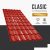 CLASIC 40 Cserepeslemez Ral3000 Tűzvörös fényes 0.45 MM 