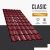 CLASIC 35 Cserepeslemez Ral3005 Borvörös fényes 0.50 MM
