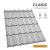 CLASIC 35 Cserepeslemez Ezüst Ral9006 0.5 MM fényes
