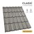 CLASIC 35 Cserepeslemez Teleszürke Ral7045 0.60 MM