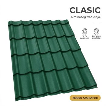 CLASIC 35 Cserepeslemez Mohazöld Ral6005 Matt 0.40 MM