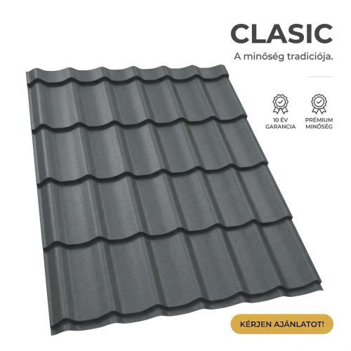 CLASIC 35 Cserepeslemez Grafitszürke Ral7024 Matt 0.40MM