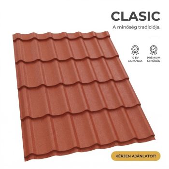 CLASIC 35 Cserepeslemez Oxidvörös Ral3009 Matt 0.45 MM