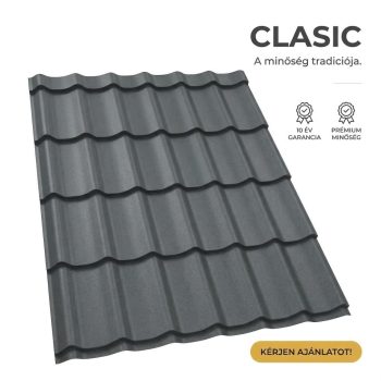 CLASIC 35 Cserepeslemez Grafitszürke Ral7024 Matt 0.45 MM