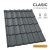 CLASIC 35 Cserepeslemez Grafitszürke Ral7024 Matt 0.45 MM