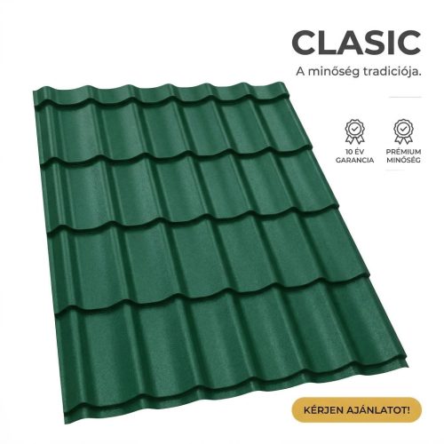 CLASIC 35 Cserepeslemez Mohazöld Ral6005 Matt 0.50 MM