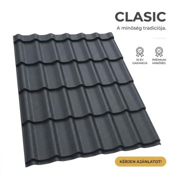 CLASIC 35 Cserepeslemez Antracitszürke Ral7016 Matt 0.60 MM