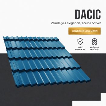 DACIC 35 Cserepeslemez Ral5010 Enciánkék fényes 0.45MM