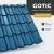 GOTIC 35 Cserepeslemez Ral5010 Enciánkék 0.45 MM fényes