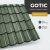 GOTIC 35 Cserepeslemez Ral6020 Krómzöld Matt 0.45 MM
