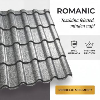 Romanic Horganyzott Cserepeslemezek