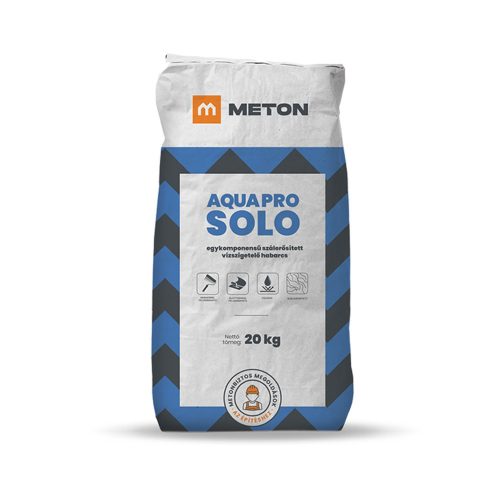 AQUA PRO SOLO egykomponensű szálerősített vízszigetelő habarcs