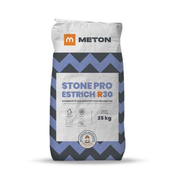   STONE PRO ESTRICH R30 gyorskötő, fagyálló, szálerősített estrich beton
