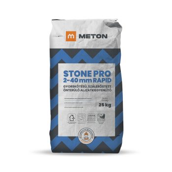   STONE PRO 2-40 Rapid, gyorskötésű, szálerősített önterülő aljzatkiegyenlítő