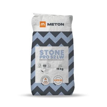   STONE PRO S2 LW könnyű súlyú, fehér, flexibilis burkolatragasztó (C2TE S2)
